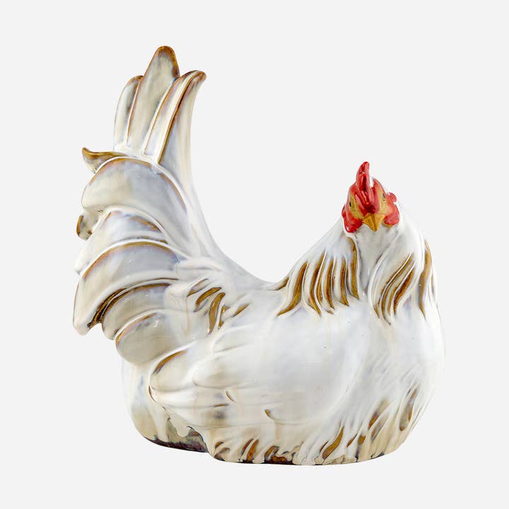 Quinn Hen Figurine for wholesale by Kavana Decor by The Import Collection