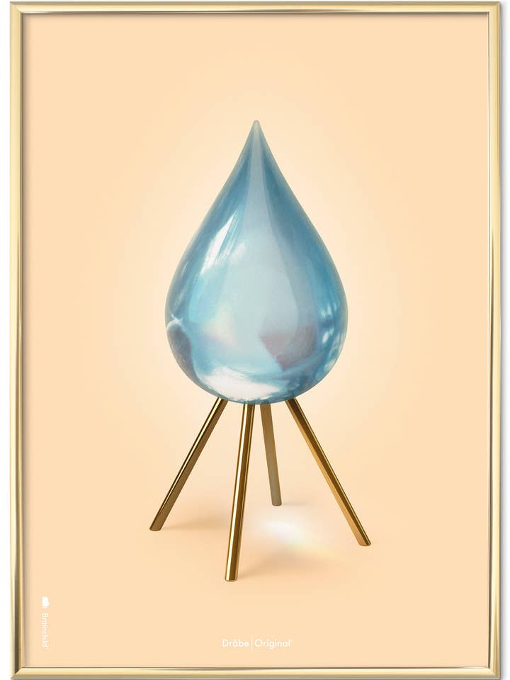 The Drop Pad — Sandfarbener Hintergrund — Klassisch für den Großhandel von Brainchild