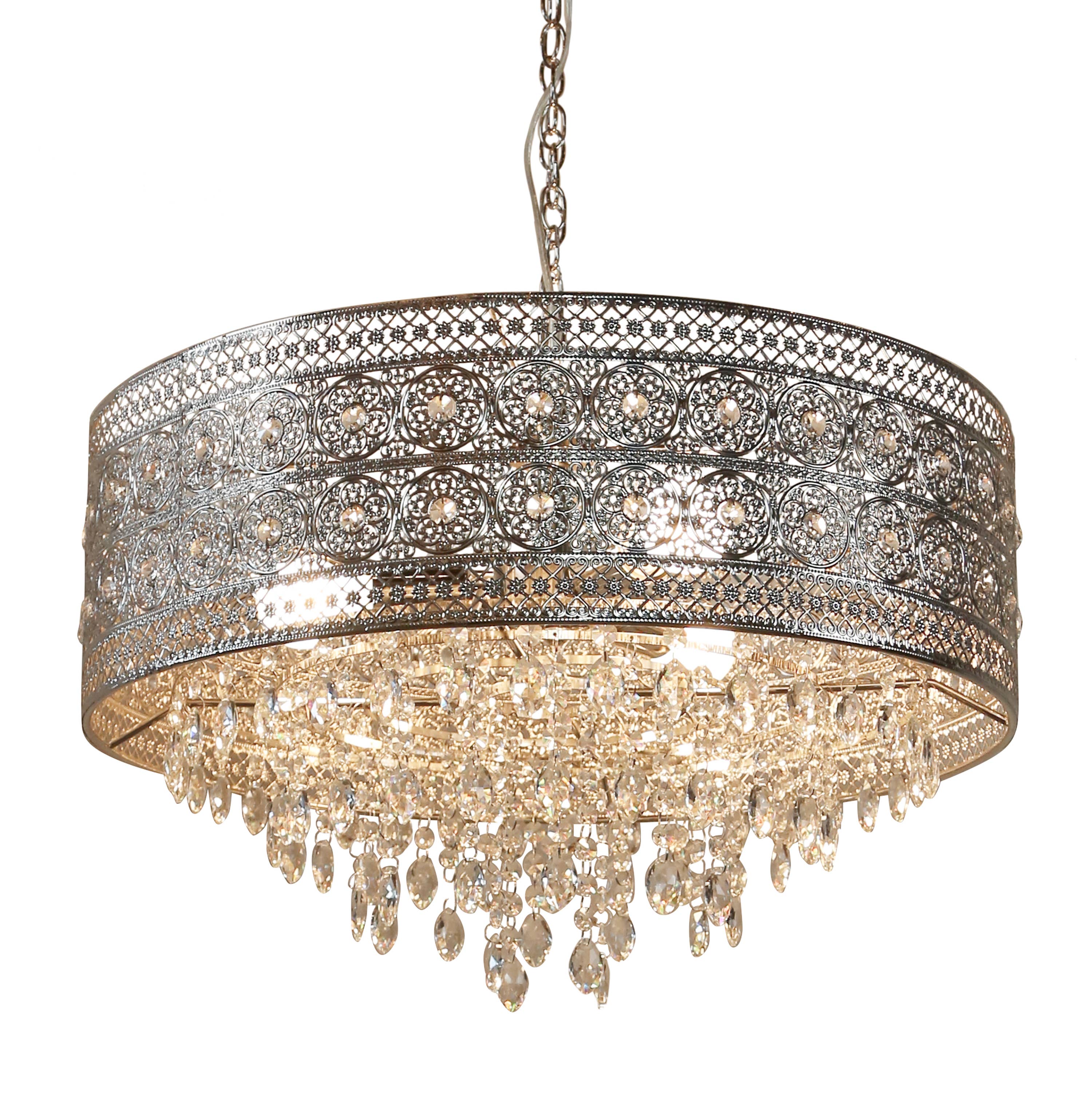 River of Goods - Wholesale Chandelier/Hanging Light - 24"W Harley Polished Nickel 3-Light Chandelier1