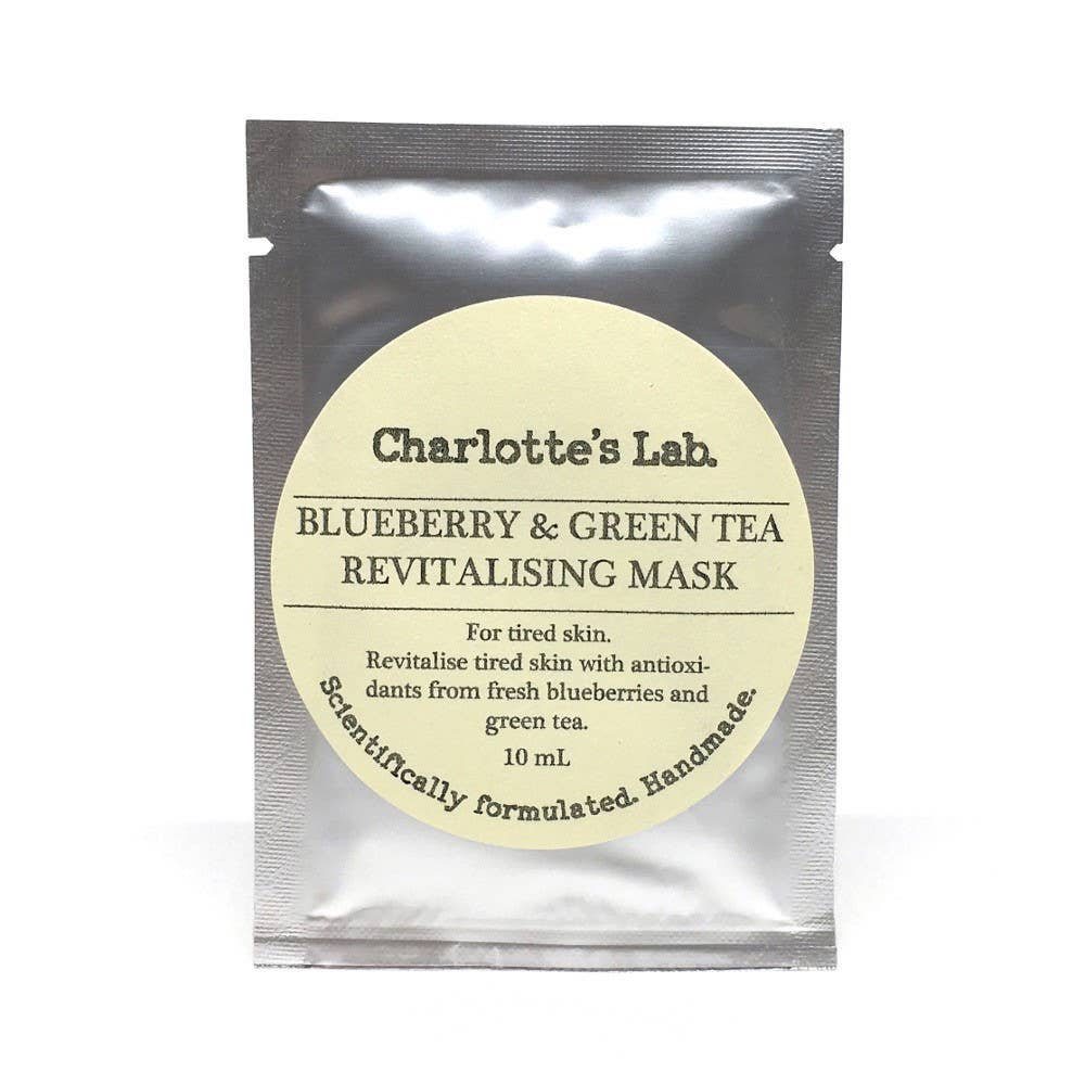 Charlotte's Lab - Wholesale Skincare Face Mask - Blueberry & Green Tea Revitalising Mask0
