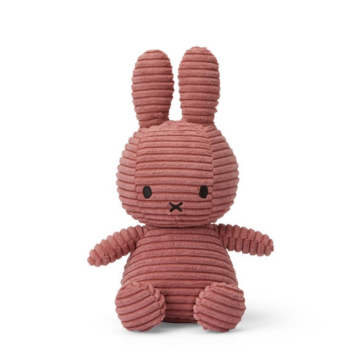 Miffy by S-c Brands – wholesale Stuffed/plush toy – Kids & baby – Miffy Corduroy ECO Dusty Rose 23cm