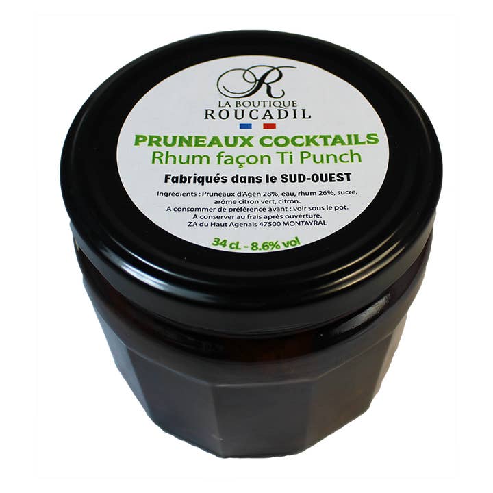 Pruneaux Cocktail - Rum Ti Punch Style - 34Cl for wholesale by Maison Roucadil