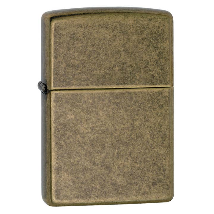 Zippo Manufacturing Company - Wholesale Lighter - 201FB Reg Antique Brass