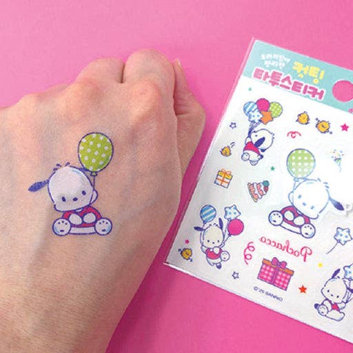 K-Wonderland - Wholesale Sticker - Sanrio Die-Cut Tattoo Stickers – Assorted Characters6