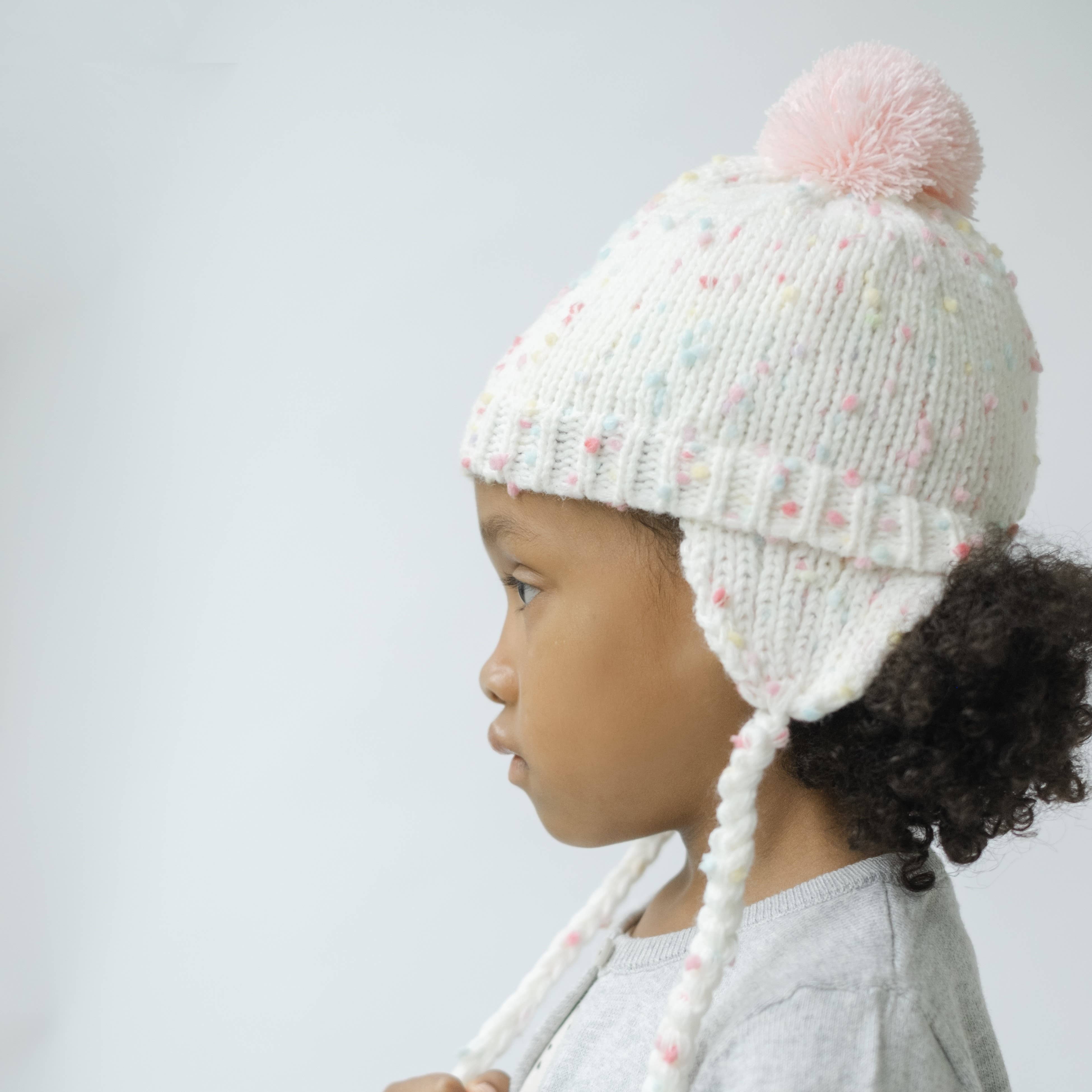 Peppercorn Kids - Wholesale Beanie - Kids - Pompom Earflap Beanie Hat for Children - Toddler/ Small Kid2