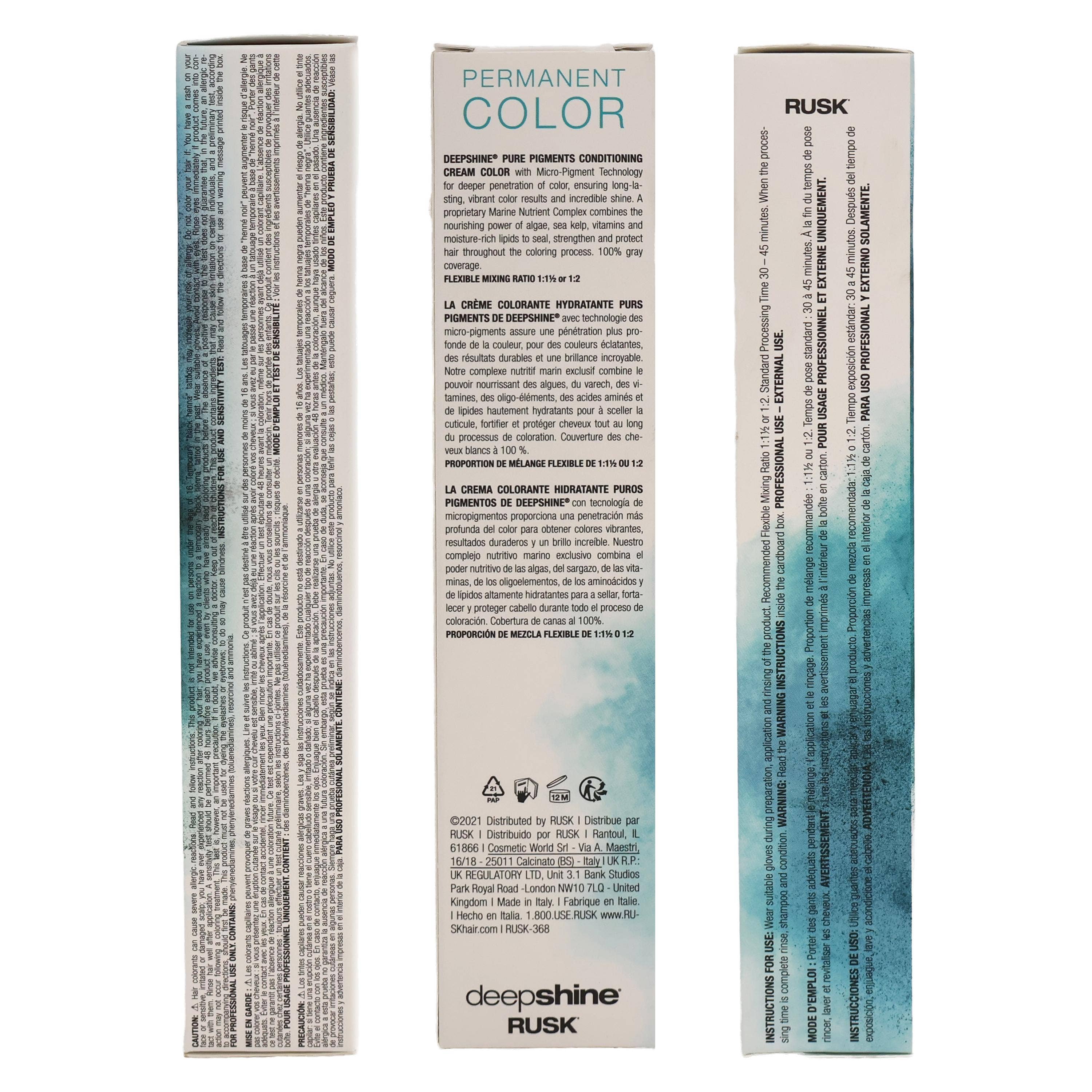 KT Supply – wholesale Hair dye – Rusk Deepshine Pigments H/C 7.8CH Medium Caramel Blonde2