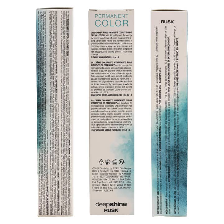 KT Supply – wholesale Hair dye – Rusk Deepshine Pigments H/C 7.8CH Medium Caramel Blonde2