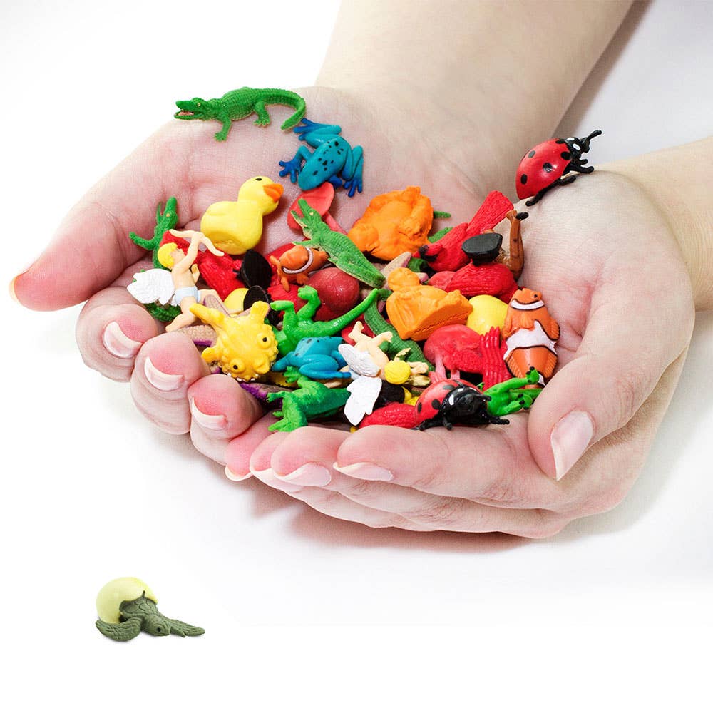 Safari Ltd. - Wholesale Decorative Figurine - Sea Turtle Hatchlings - Good Luck Minis® - 3415222