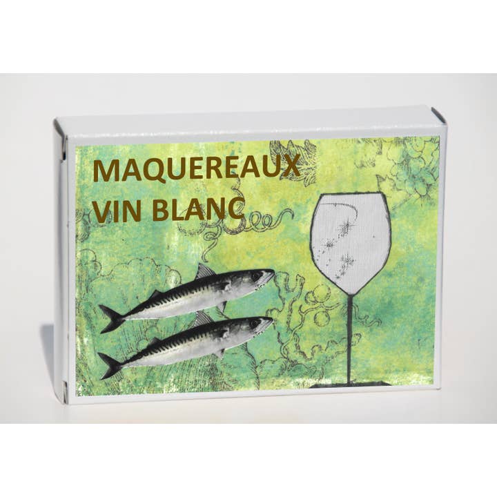CAPITAINE NAT' - Wholesale Tinned Fish - COLLECTOR mackerel white wine*
