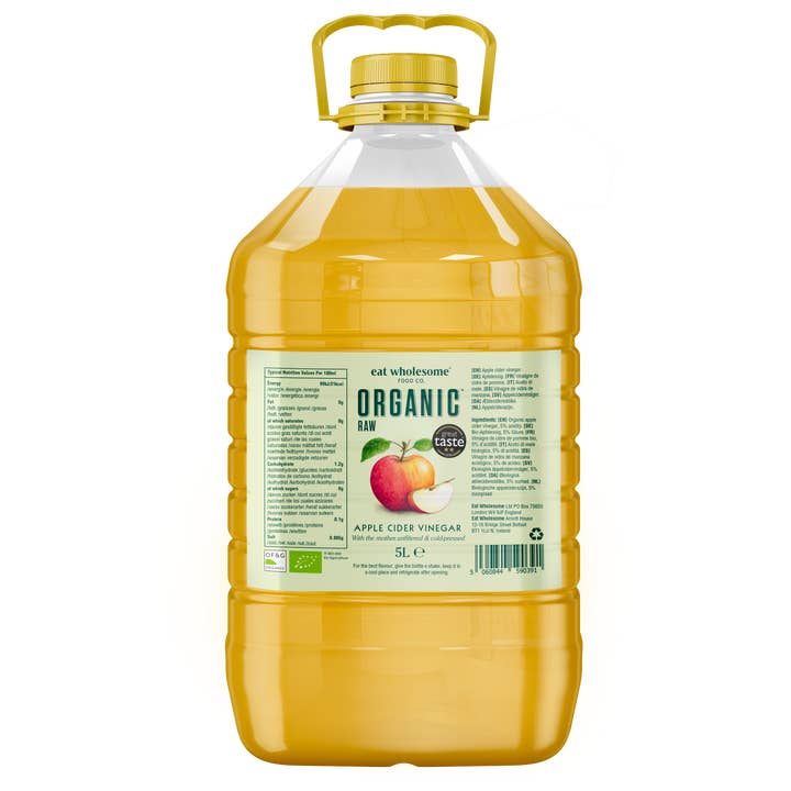 Organic Apple Cider Vinegar, 5L for wholesale by Eat Wholesome