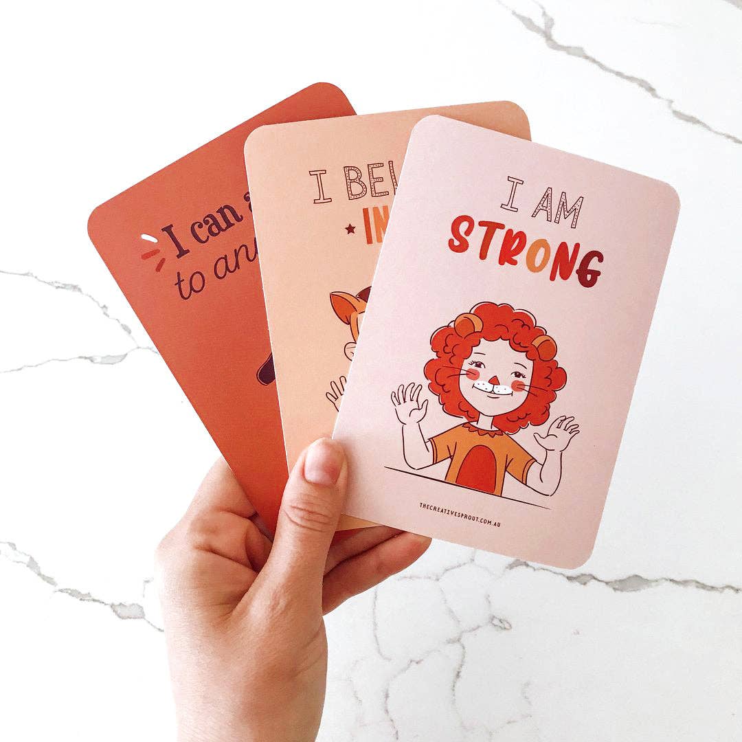 The Creative Sprout – wholesale Learning cards – Child & baby – Affirmation Cards for Kids - Promoting Confidence & Kindness9