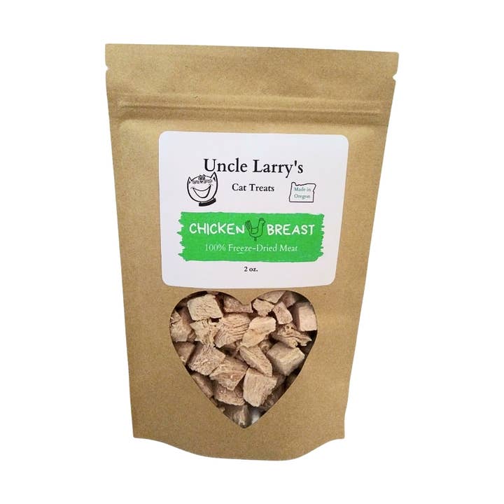 100% Chicken Breast 2 oz (for Cats) for wholesale by Uncle Larry's Treats
