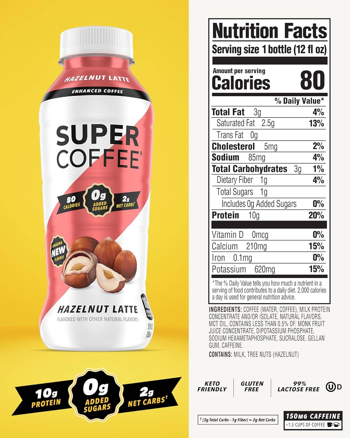 Oasis Snacks - Wholesale Iced Coffee/Cold Brew - SUPER COFFEE Enhanced Drink, 12oz8