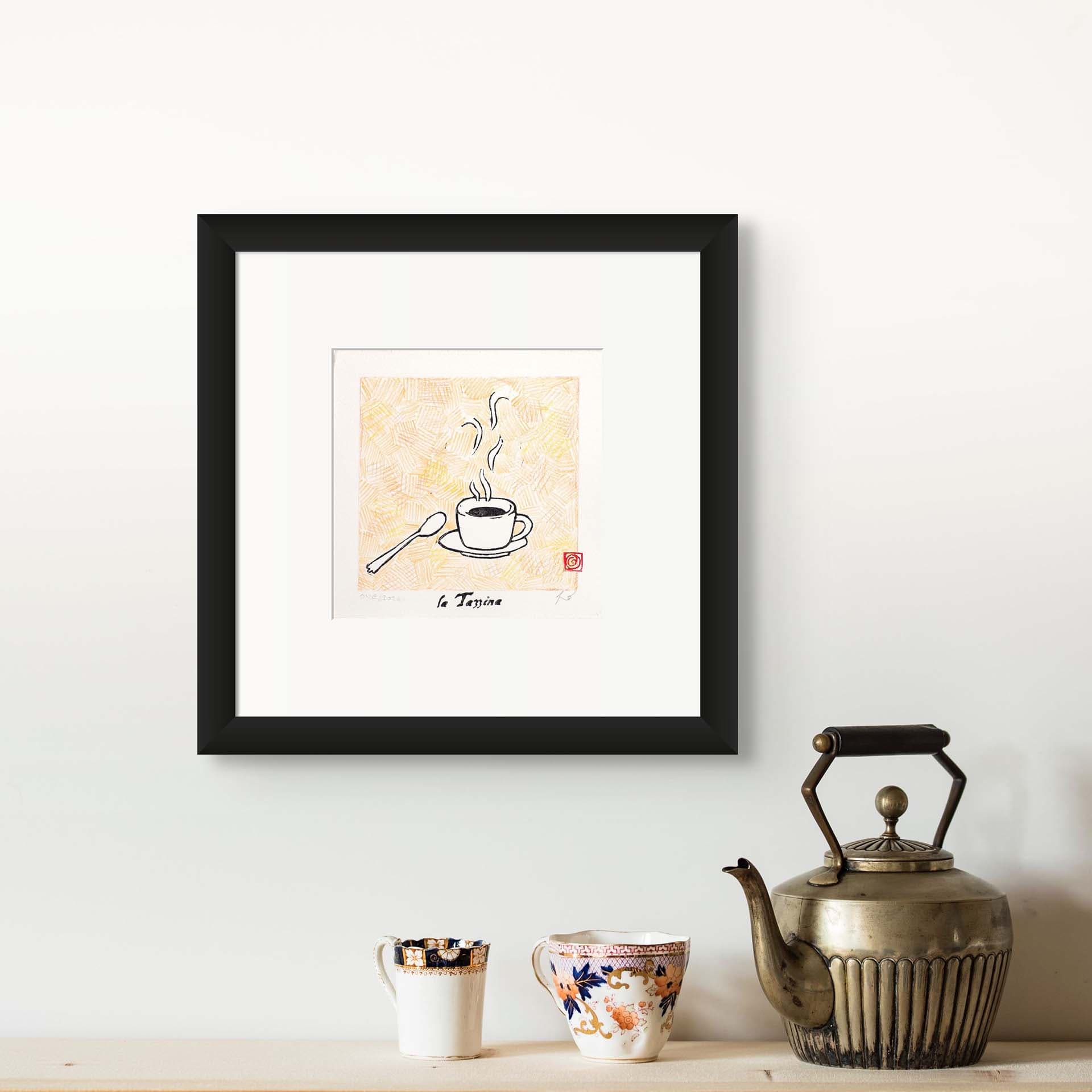 Holy Kaw Wall Art - Vendita all'ingrosso Stampa artistica - Stampa artistica da parete, linoleografia La Tazzina3