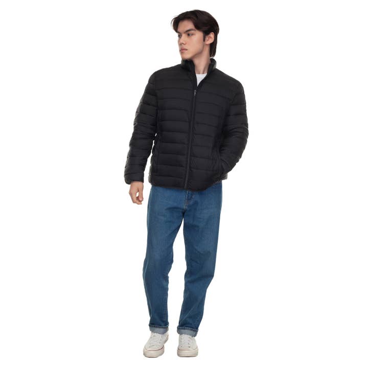 Rokka & Rolla - Wholesale Puffer Jacket - Men's - Men's Light Packable Puffer Jacket14