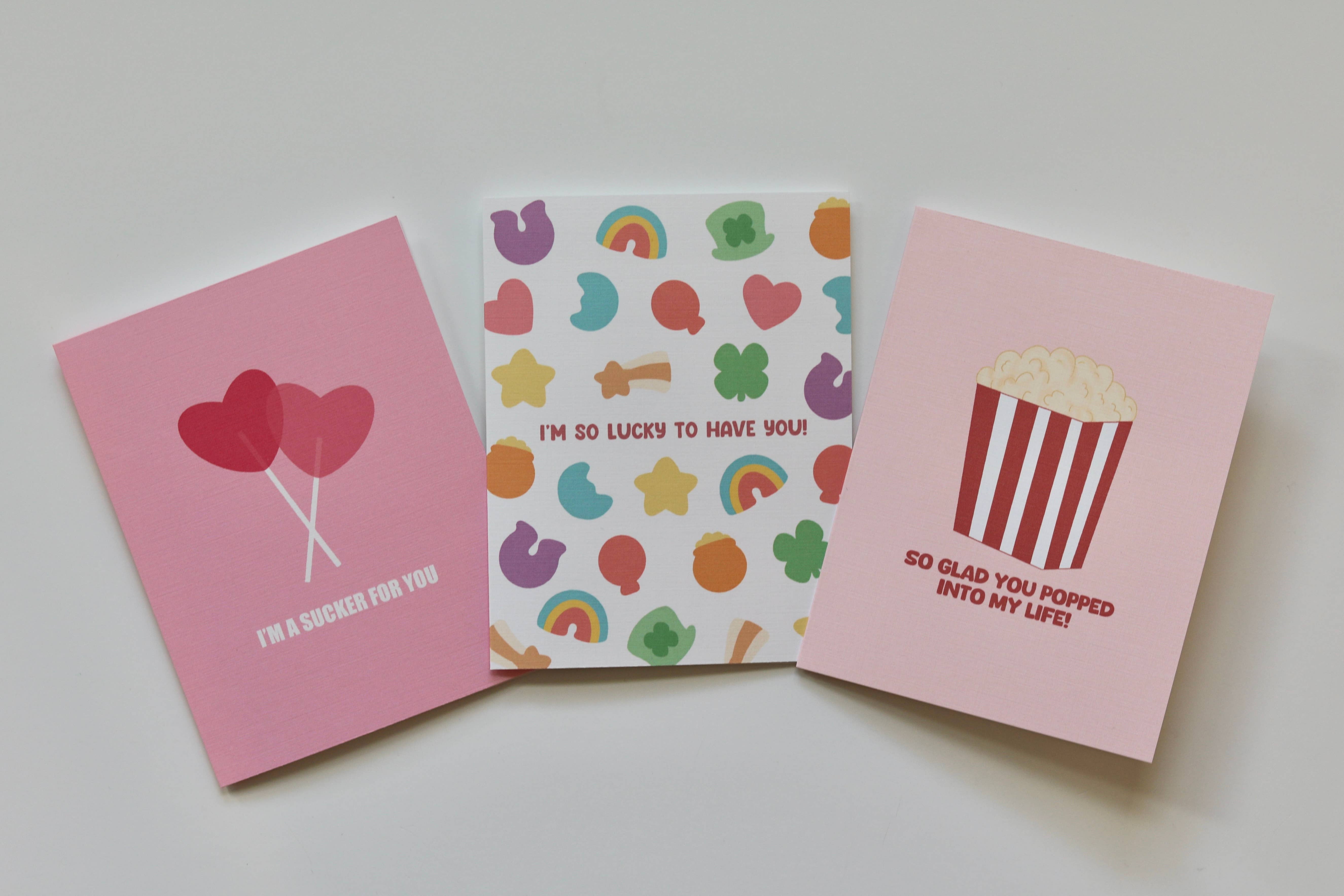 Kelly Scott Design Co - Wholesale Valentine's Day Card - I'm A Sucker for You -- Valentine's Day Card // Love Card1