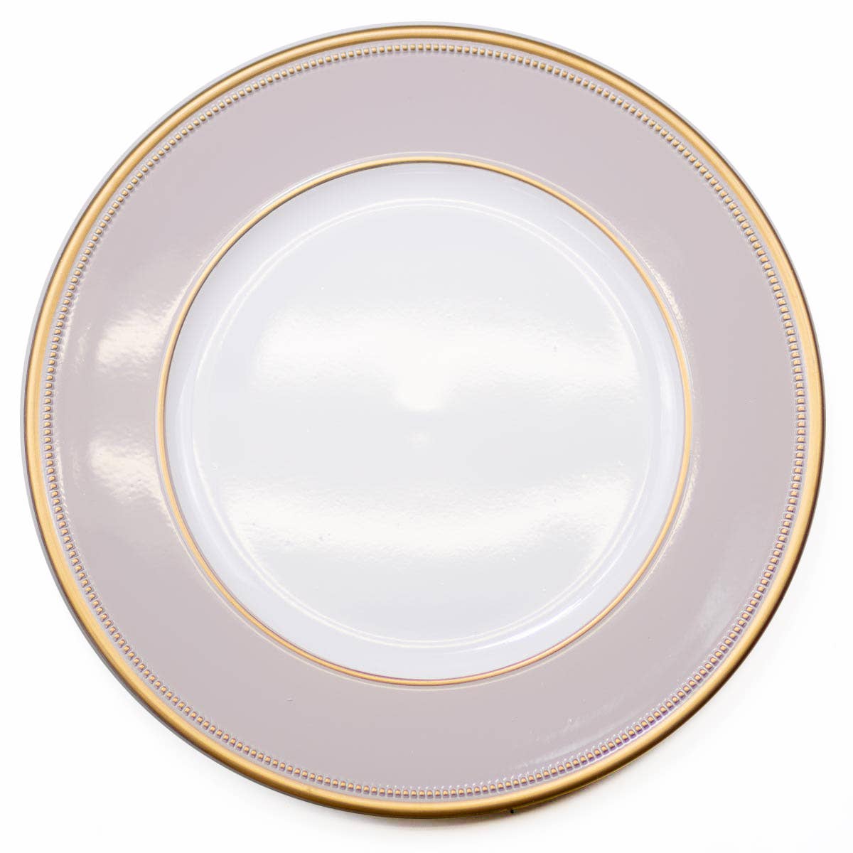 The Royal Standard - Wholesale Charger Plate - Bradford Charger   Pink/Gold   13"0