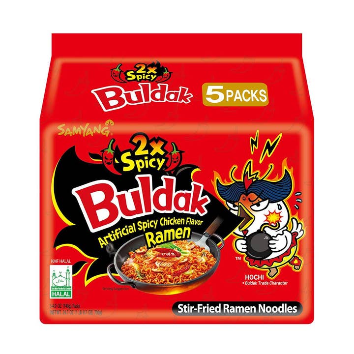 SAMYANG Buldak Chicken Flavor Ramen Noodles Multi 2xSpicy for wholesale by ROM AMERICA