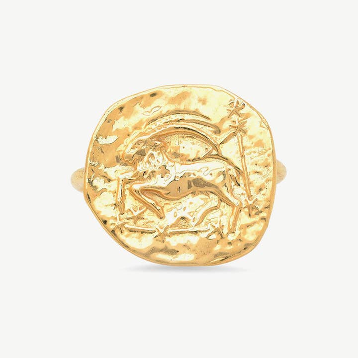 Steinbock Ring für den Großhandel von Studio Grun