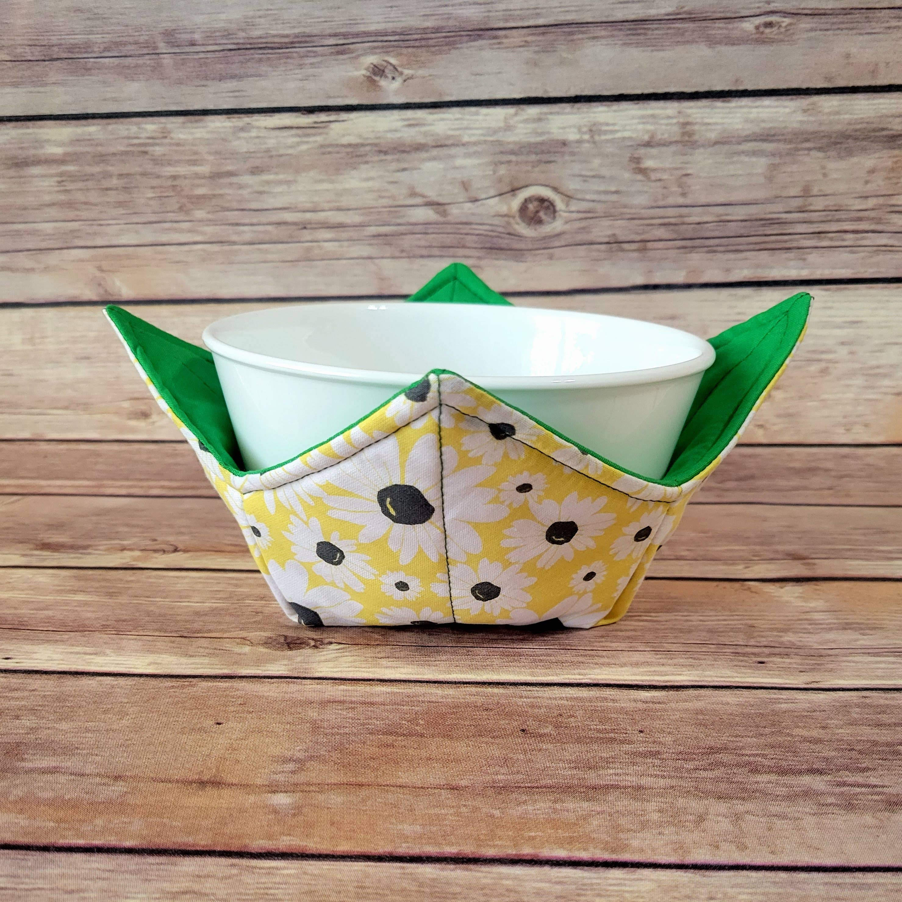 Burpie Bibs Boutique - Wholesale Oven Mitt/Pot Holder - Spring Bowl Cozy | Floral Hot Pad | Flower Flowers Bee Bees9