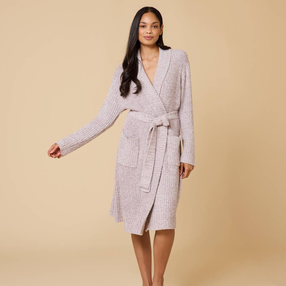 Softies - Wholesale Robe - Women's - Soft and Plush 38" Marshmallow Rib Women's Wrap Robe5