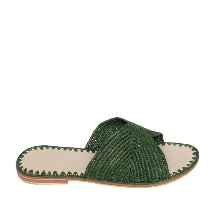 Pathiya – wholesale Sandals – Women's – Womens Raffia mules, Handmade Raffia slippers2