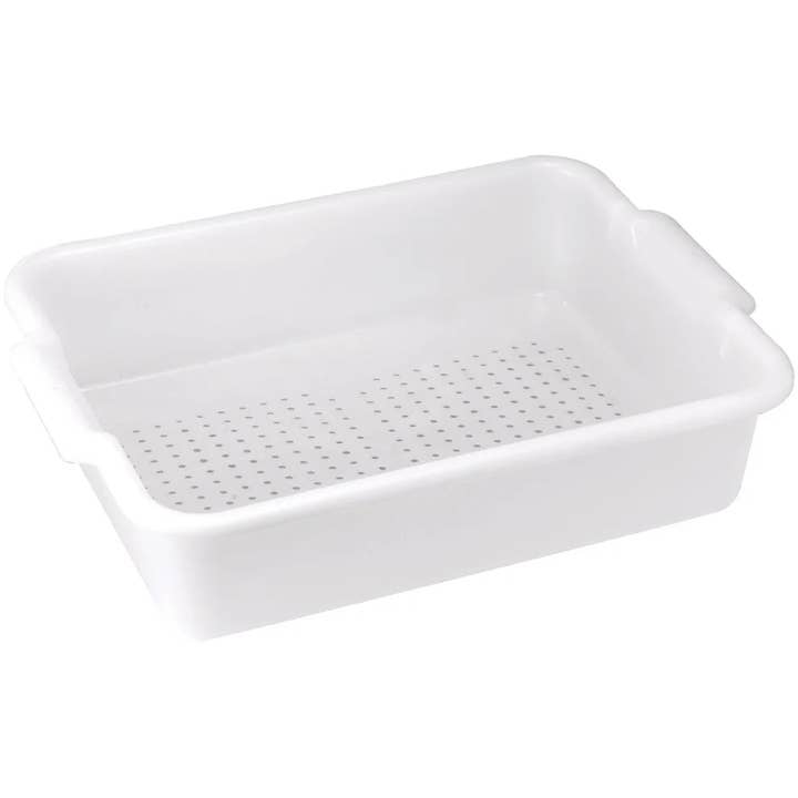 EcoQuality - Wholesale Kitchen tool/gadget - PLP-5G/5W, Perforated, Gray/White Bus Box1