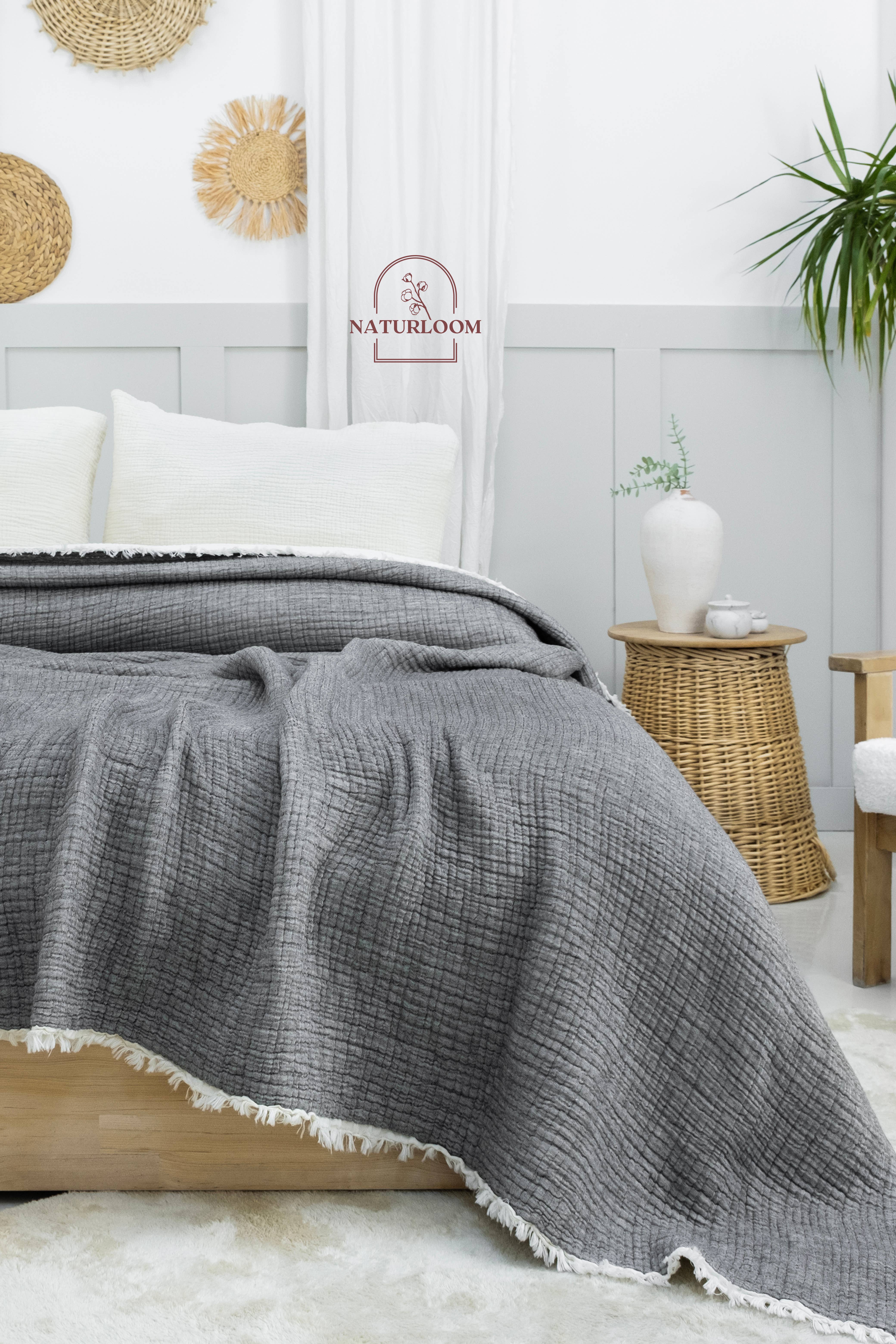 Naturloom - Wholesale Quilt - 8 Layer Organic Muslin Quilt GOTS Certified Breathable17