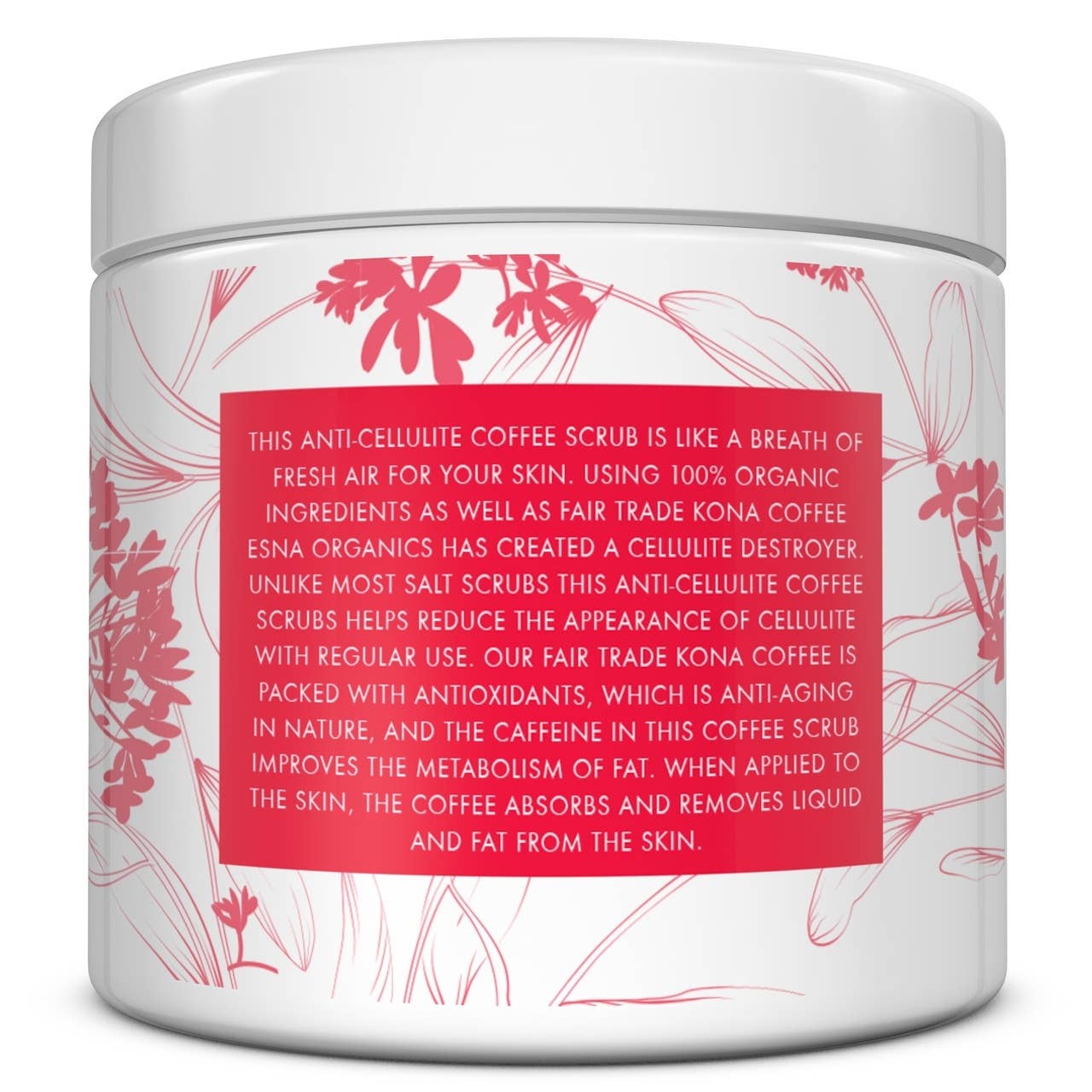 The Midwest Sea Salt Company - Wholesale Body Scrub/Exfoliant - Esna Organics Anti-Cellulite Coffee Body Scrub3