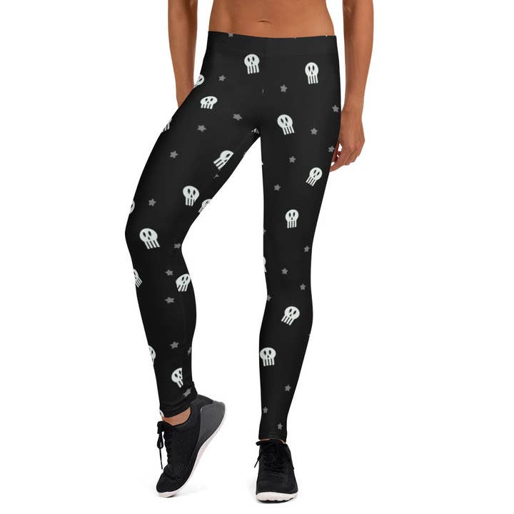 Cute Skull Leggings for Women for wholesale by BillingtonPix