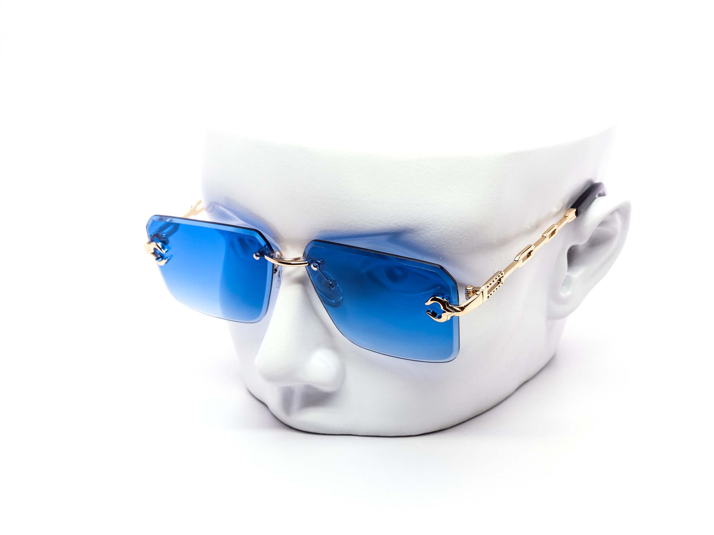 Still Friday - Vente Lunettes de soleil – unisexe - Lot de 12 lunettes de soleil métalliques avec verres dégradés carrés et monture sans cerclage5