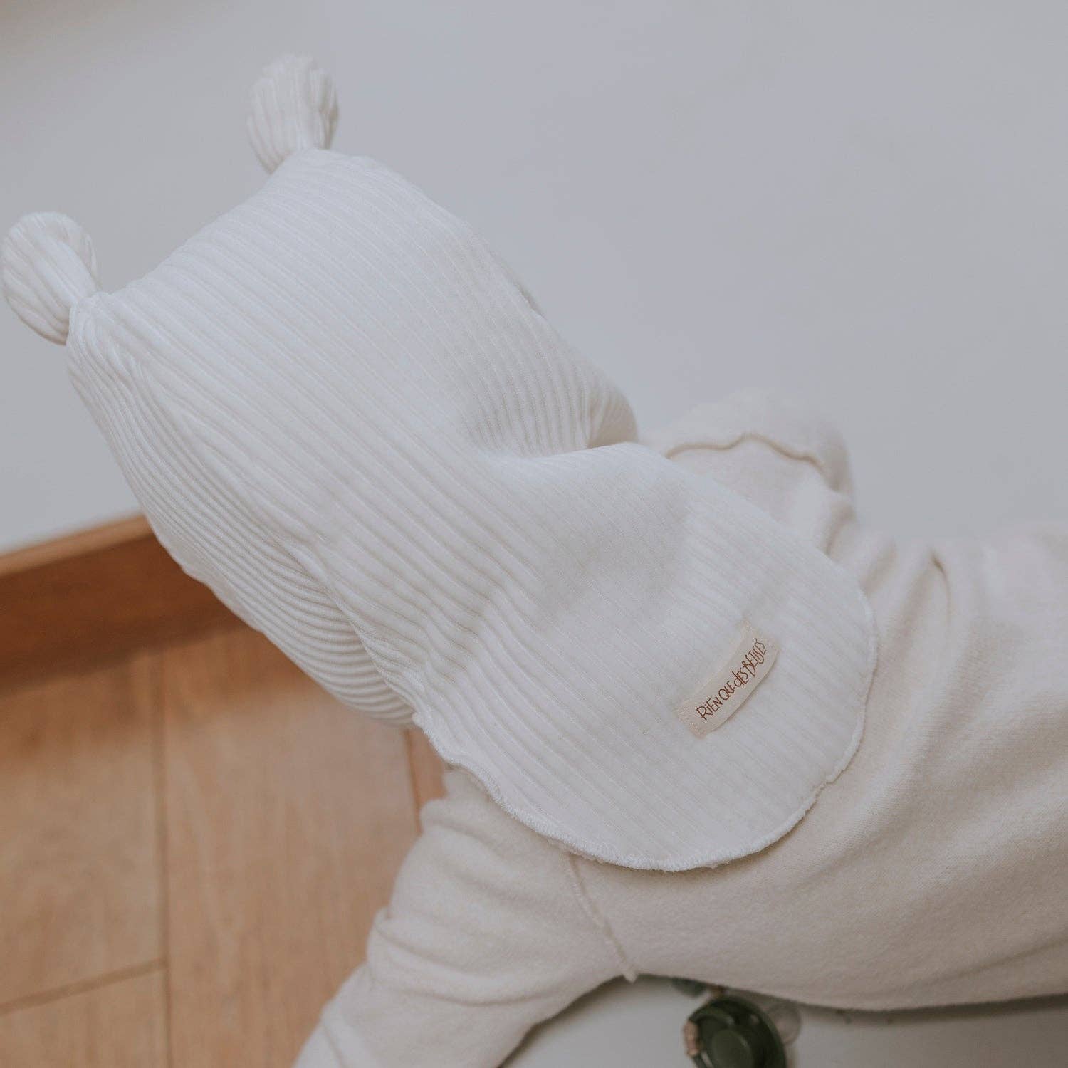 Rien Que Des Bêtises – wholesale Huvtröja - Baby – Ecru velourshuva1