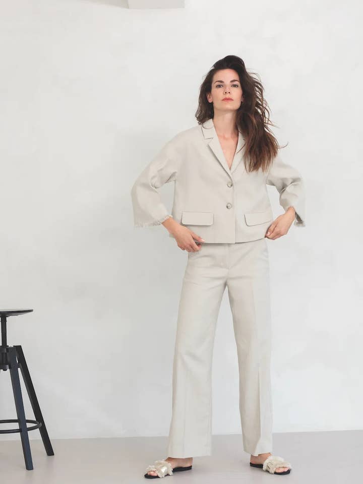 Blazer con revers Leger per la vendita all'ingrosso da parte di Spoon