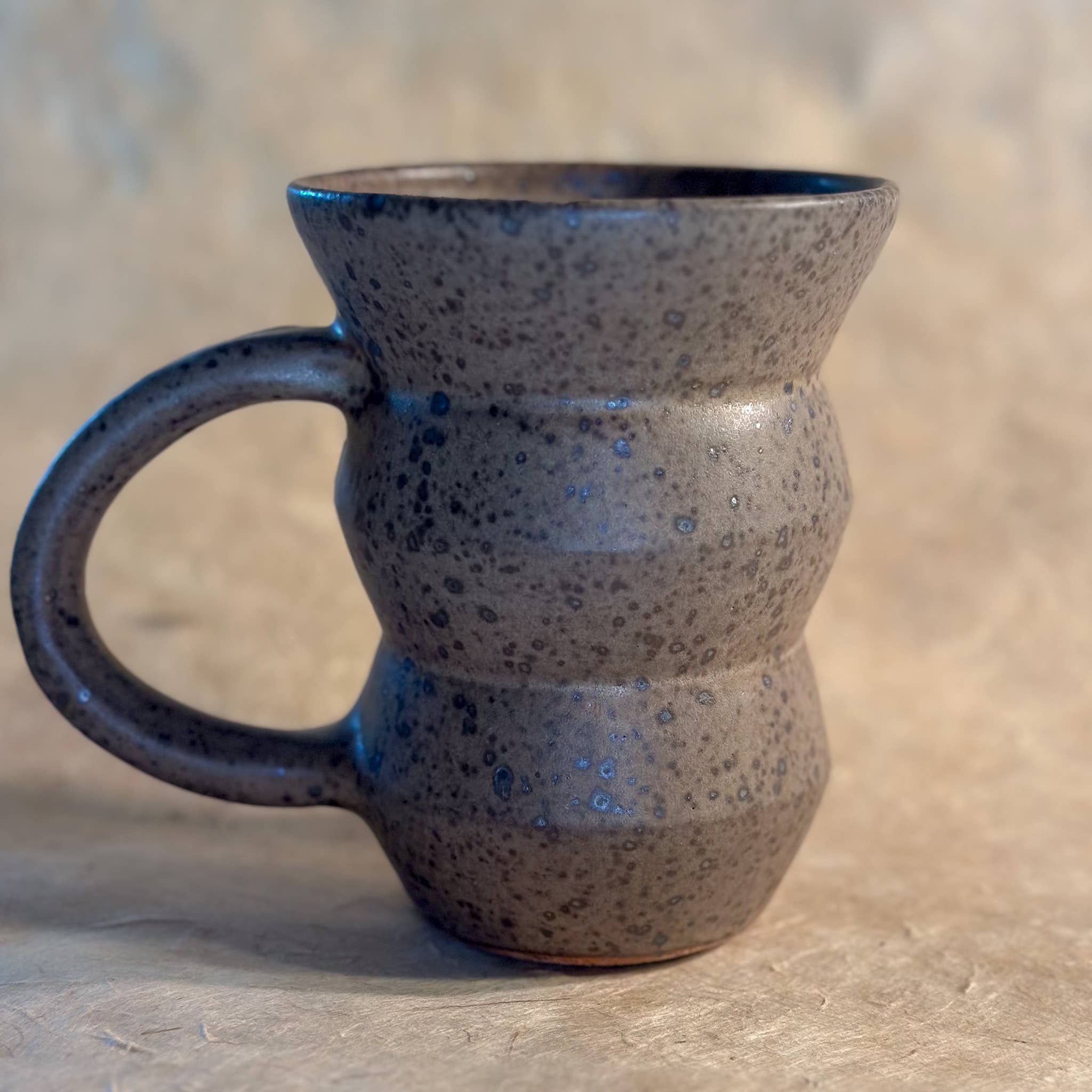 Olivia Snow Ceramics – wholesale Coffee mug – Angled Mug2
