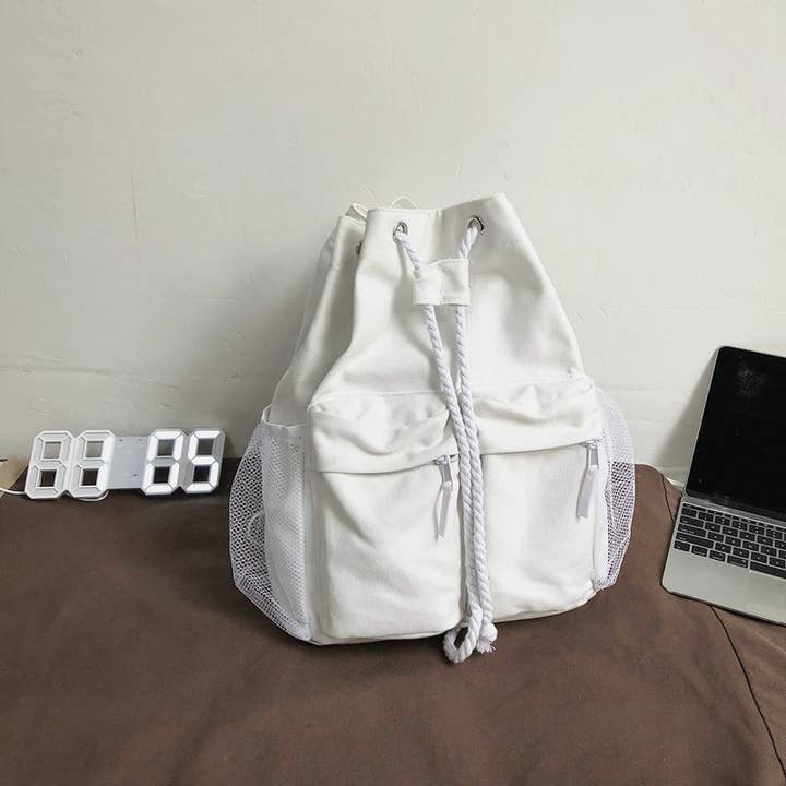 wandf - Wholesale Drawstring Bag - Unisex - Drawstring Backpack Sports Gym Bag String Backpack Cinch2