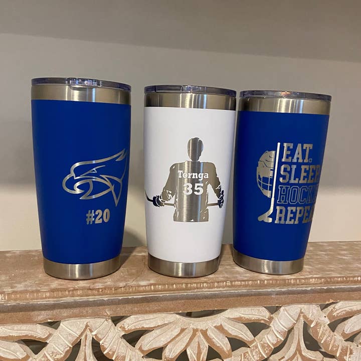 Hockey - Personalized Tumbler for wholesale by This Phrase of Life