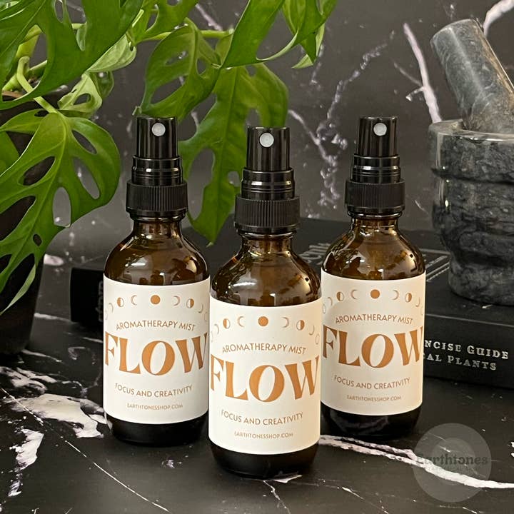 FLOW: Creative Focus Aromatherapy Mist for wholesale by Earthtones Aromatherapy & Gifts