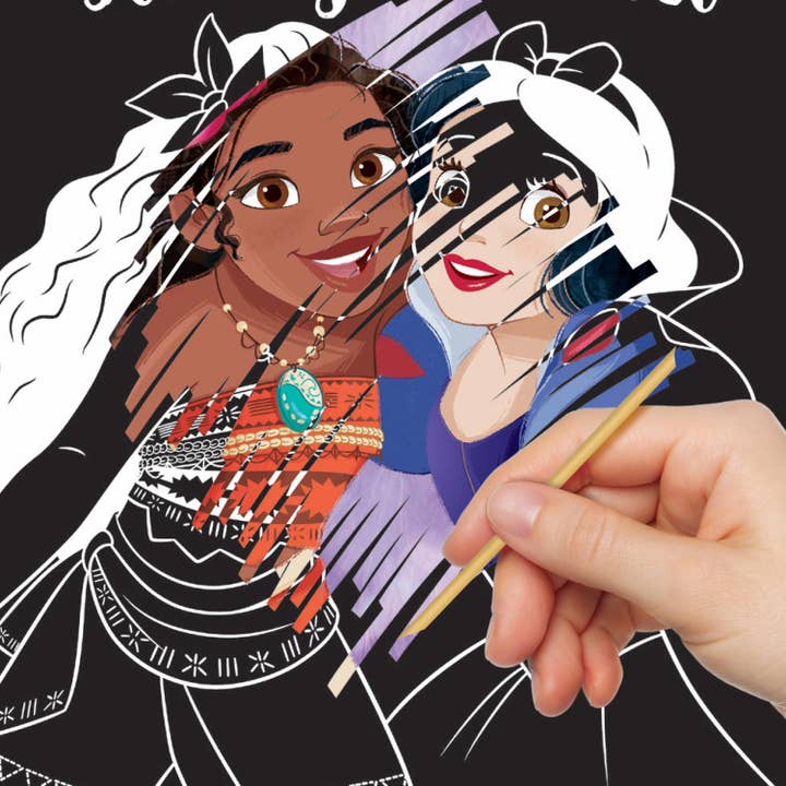 Hinkler - Wholesale Coloring Book - Kids & Baby - Scratch Surprise Disney Princess