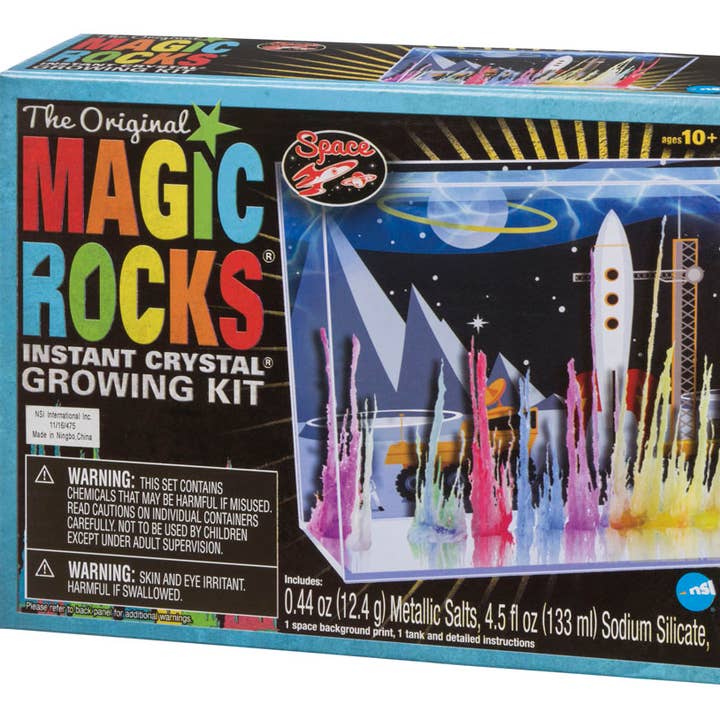 Magic Rocks Instant Crystal Growing Kit 2 Asst, STEM Toy for wholesale by Toysmith