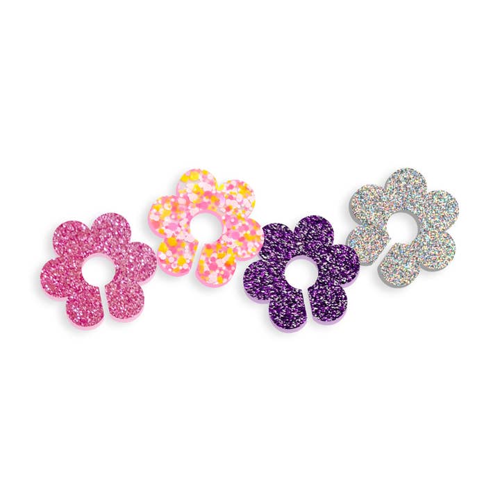 Flower Power Drink Charm Set for wholesale by Viv&Lou