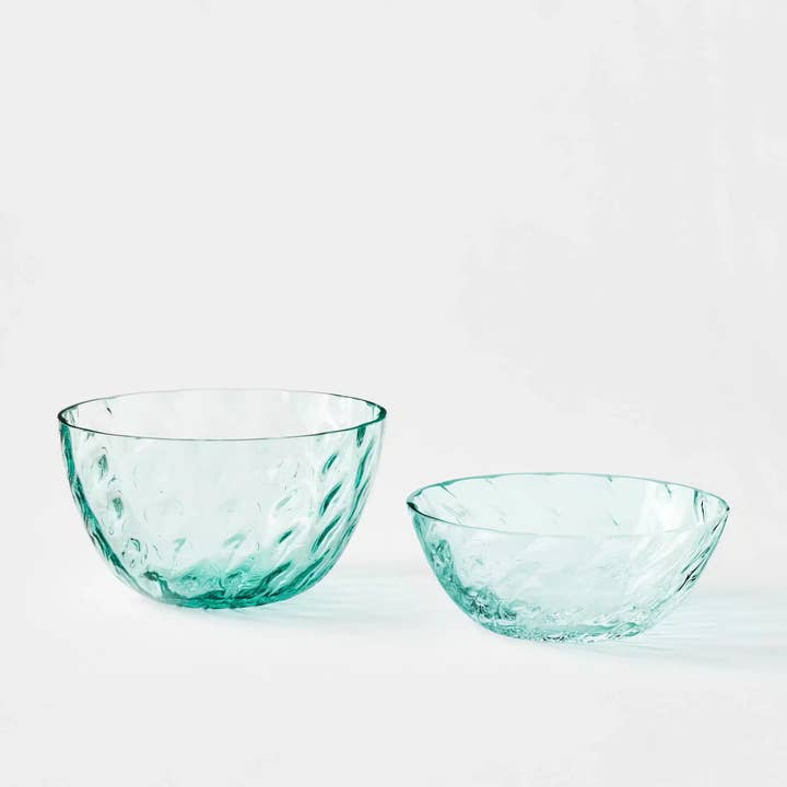 Beryl large and smal Crystal Appetizer Bowl for wholesale by Âme Atendre