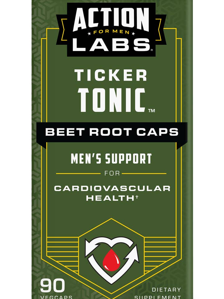Ticker Tonic - Beet Root Caps for wholesale by Action Labs