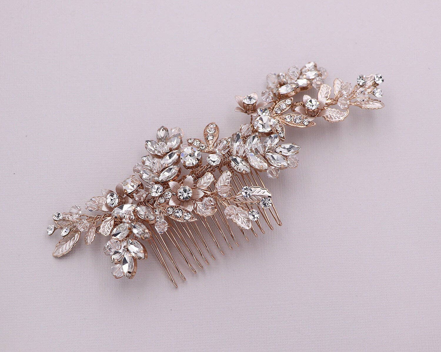 allureweddingjewelry - Wholesale Hair Pin - Halley Crystal Hair Comb2