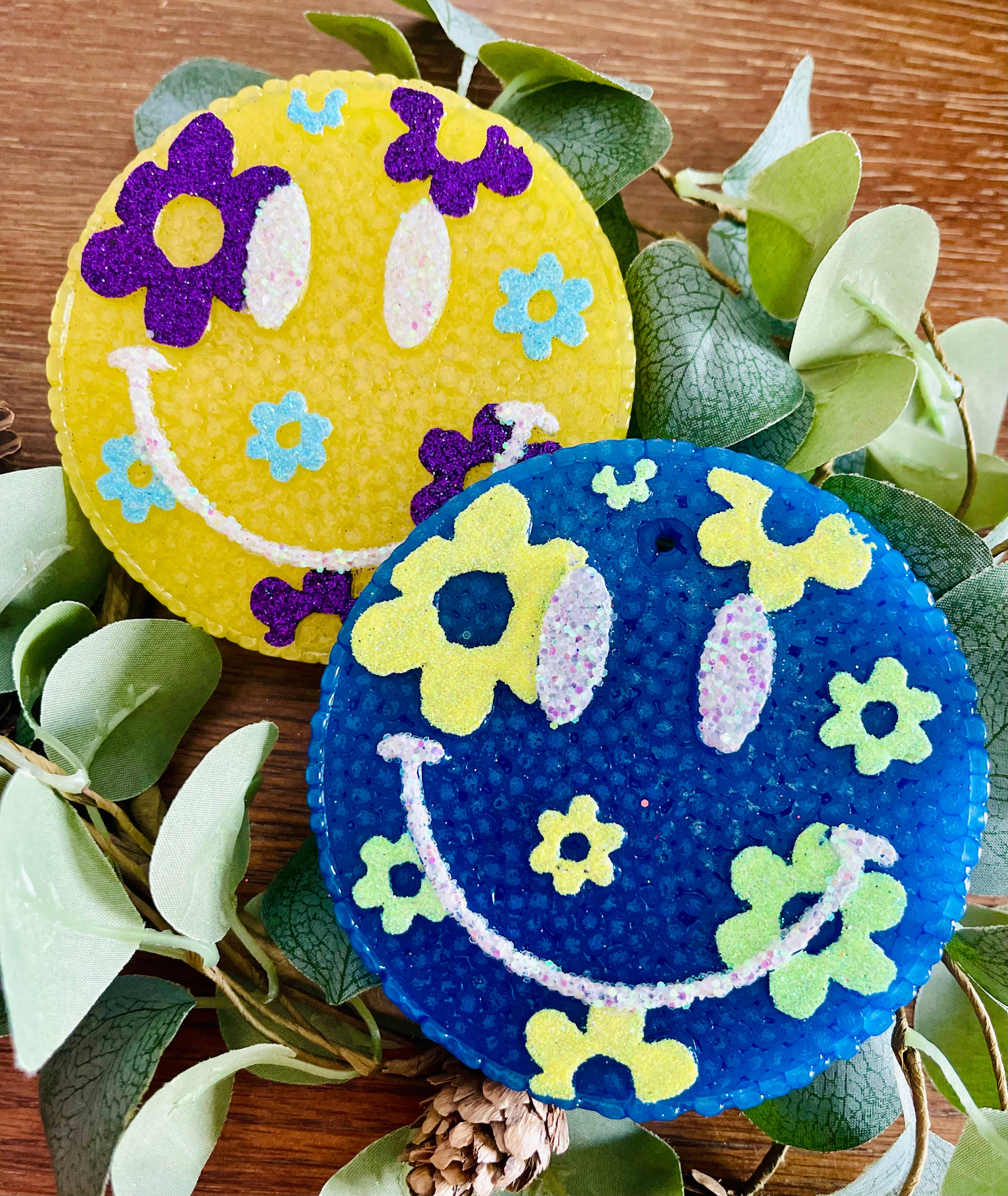 Stay Fresh’ies Air Fresheners - Wholesale Car Freshener - Women's - Flower Happy Face Car Freshie 5