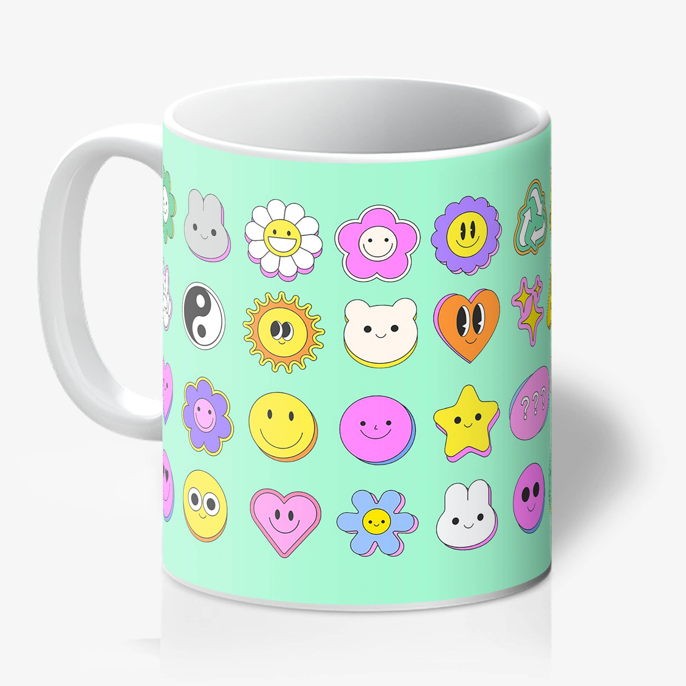 Love Frankie - Wholesale Coffee Mug - Q-Tea Mugs. Cute Kawaii Mugs - 3 Colours Available 2