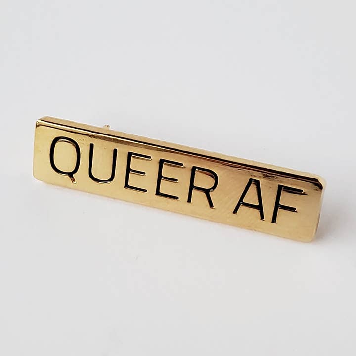 Little Rainbow Paper Co - Venta al por mayor Botón/prendedor - Pin AF Queer0