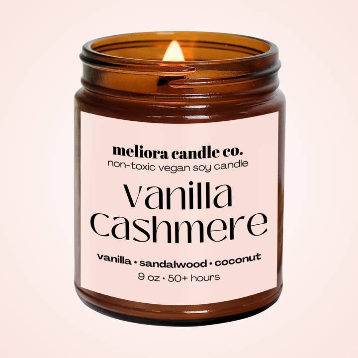 VANILLA CASHMERE for wholesale by Meliora Candle Company