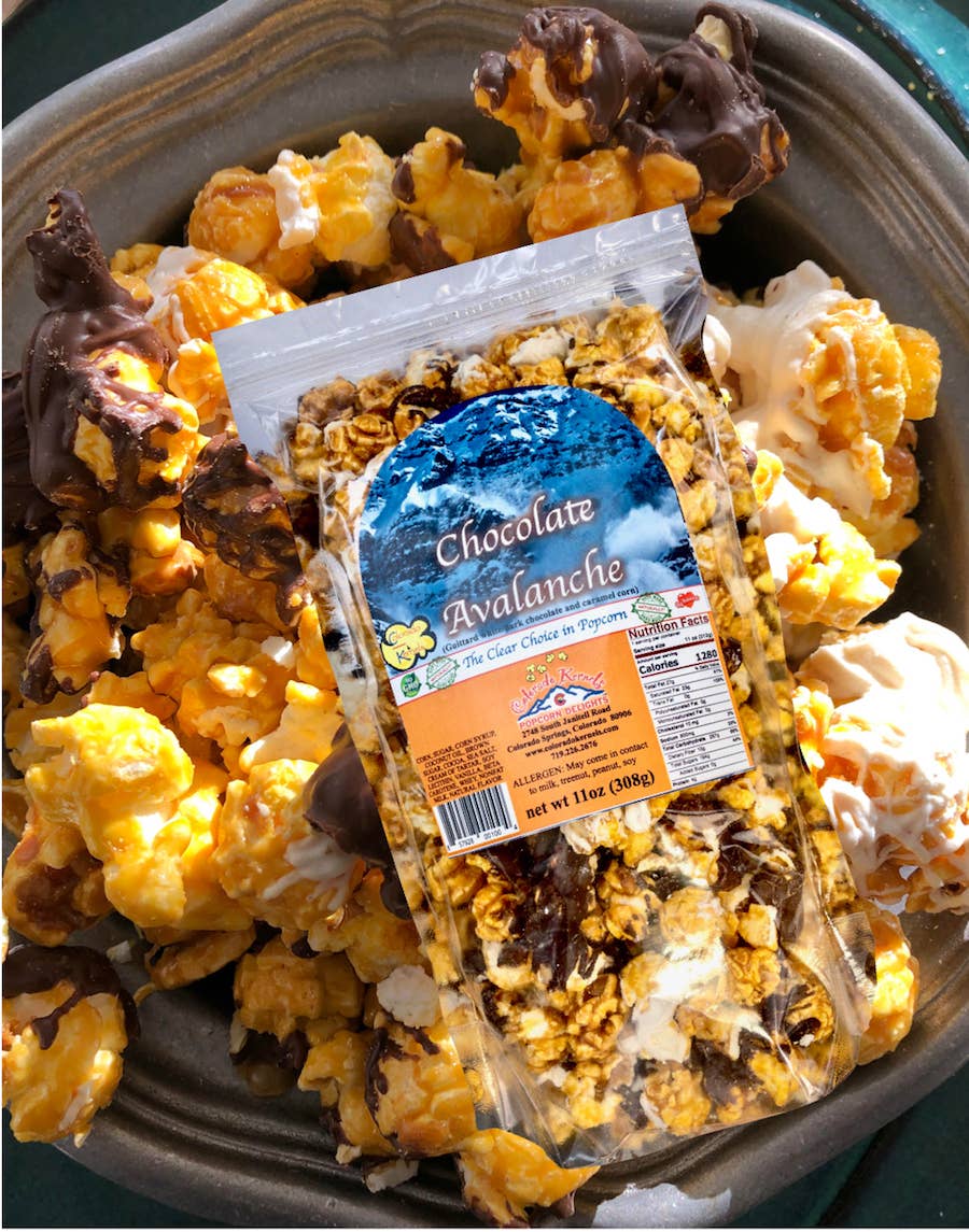 Colorado Kernels – wholesale Popcorn – Winter Wonderland Savory/Delight Popcorn Bucket3