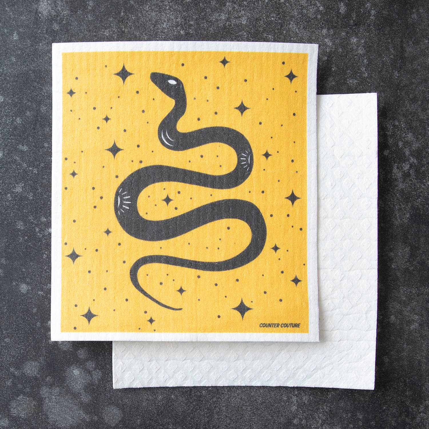 Counter Couture - Wholesale Dishcloth - Snake Swedish Dishcloth | Sponge Cloth