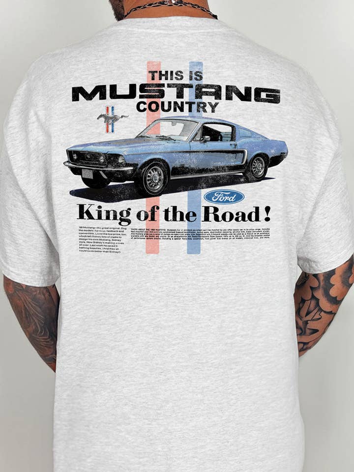 Camiseta Mustang Country Boy® para venta al por mayor de Country Girl Store